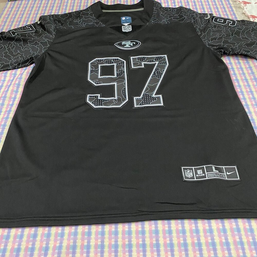 Las Vegas Raiders Black Jersey Bosa97